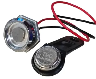 Leitor iButton com chave de identificação do motorista